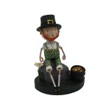 Lori Mitchell 13308 Leprechaun Boy Figurine 5.5"