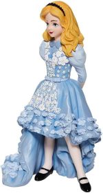 Disney Showcase 6008694 Couture de Force Alice in Wonderland Blue Dress Figurine, 7.09 Inch - Image 5