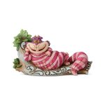 Jim Shore 6001274 Disney Traditions  Alice in Wonderland Cheshire Cat on Tree Figurine 2.72"