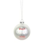 Our Name is Mud 6005111 Nurse Glitter Hanging Ornament, 3.95"