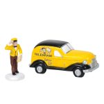 Department 56 6005577 A Christmas Story Village Old Man's Telegram Delivered Figurine Set of 2