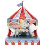 Jim Shore 6008064 Disney Traditions Dumbo Flying Out of Tent  Figurine 9.5"