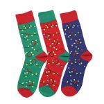 Izzy and Oliver 6008109 Christmas Lights Socks 3 Pairs - Image 2