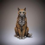 Edge Sculpture 6008140 Cat Sitting Figurine 15"