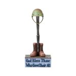 Jim Shore Heartwood Creek 6008789 Battlefield Cross "Gave Their All" Figurine 7.5 Inch