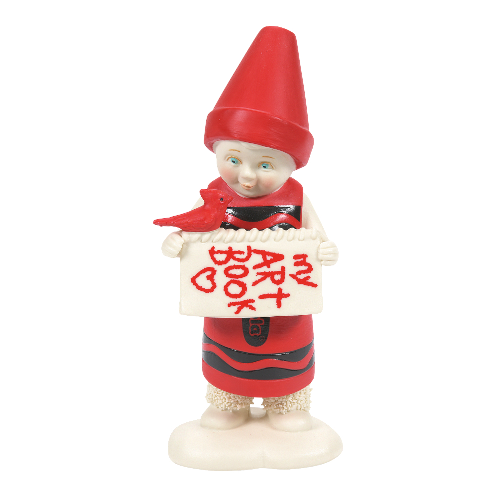 6009149 Snowbabies Guest Collection 6009149 Crayola Color My World Figurine 2.13" - Image 1