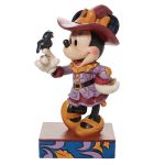 Jim Shore 6010861 Disney Traditions Halloween Scarecrow Minnie Mouse Figurine 6.5"
