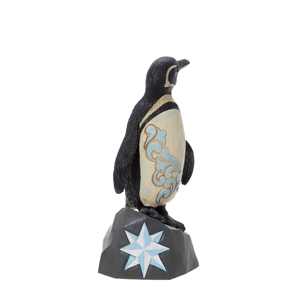 6010944_3 Jim Shore 6010944 Animal Planet Collection Galapagos Penguin Figurine 6" - Image 1