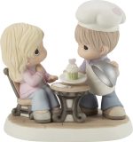 Precious Moments 213002 "Serving Up Some Love For You" Porcelain Figurine 5.75"
