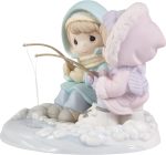 Precious Moments 221034 "You’re Quite A Catch" Porcelain/Resin Figurine 5"