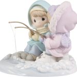 Precious Moments 221034 "You’re Quite A Catch" Porcelain/Resin Figurine 5"