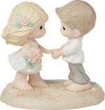 Precious Moments 222030 "To Have And To Hold" Porcelain Figurine 5.25"