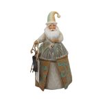 Jim Shore Rivers End 4048060 Santa With Skates Figurine