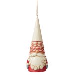 Jim Shore Heartwood Creek 6009505 Nordic Noel Gnome Hanging Ornament 4.72 Inch