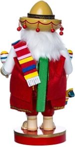 Kurt Adler J1410 Chubby Mexican Nutcracker 10.25" - Image 2