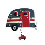 Allen Designs P2150 Camper Life Pendulum Wall Clock 10.75"