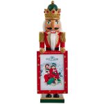 Kurt Adler C5964 Nutcracker King Holding Picture Frame 15"