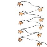 Kurt Adler UL0515 10-Light Cow Indoor/Outdoor Light Set 30" Long