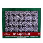 Kurt Adler UL1680  UL 35-Light Double Layer Snowflake Reflector Light Set 16.5' - Image 2