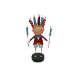 Lori Mitchell 15519 Roman's Candles Figurine 6.5"