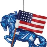 Trail of Painted Ponies 6019161 Wild Blue Remembering 9/11 Ornament 2.6"