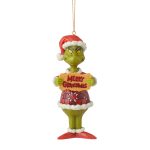 Jim Shore Dr. Seuss 6009532 Merry Grinchmas Ornament 5 Inch"