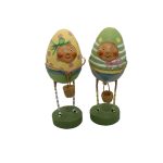 Lori Mitchell 80059 Eggland's Best Duo Set of 2 Figurines 6"