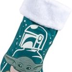 Star Wars SW7211 The Child and Mando Stocking 19"