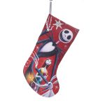 Kurt Adler DN7190 Disney The Nightmare Before Christmas Jack and Sally Stocking 19"