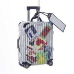 Kurt Adler E0227 Travel Luggage Ornament 3.75"