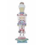 Kurt Adler HA0404 Hollywood Ice Cream Nutcracker 19"