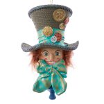 Kurt Adler HAT002 Hollywood Hats Mad Hatter Ornament 6"