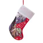 Kurt Adler SW7212  Star Wars Mando and The Child Stocking 19"