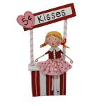 Lori Mitchell 11124 5¢ Kisses© Valentines Day Figurine 8.5"
