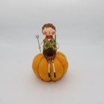 Lori Mitchell 11165 Peter Pumpkin Eater Figurine 6"