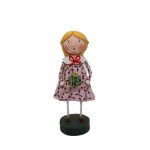 Lori Mitchell 13336 Christmas Evie Figurine 6"
