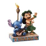 Jim Shore Disney Traditions 4027136 Lilo and Stitch Figurine, 7.75"