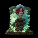 Disney Showcase 6000731 The Little Mermaid Ariel Crashing Waves Lit Figurine 9" - Image 2