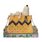 Jim Shore Peanuts 6011952 Snoopy and Woodstock Camping Figurine 6.6" - Image 2