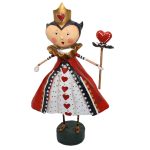 Lori Mitchell 11022 Queen of Hearts Figurine From Alice in Wonderland 8"