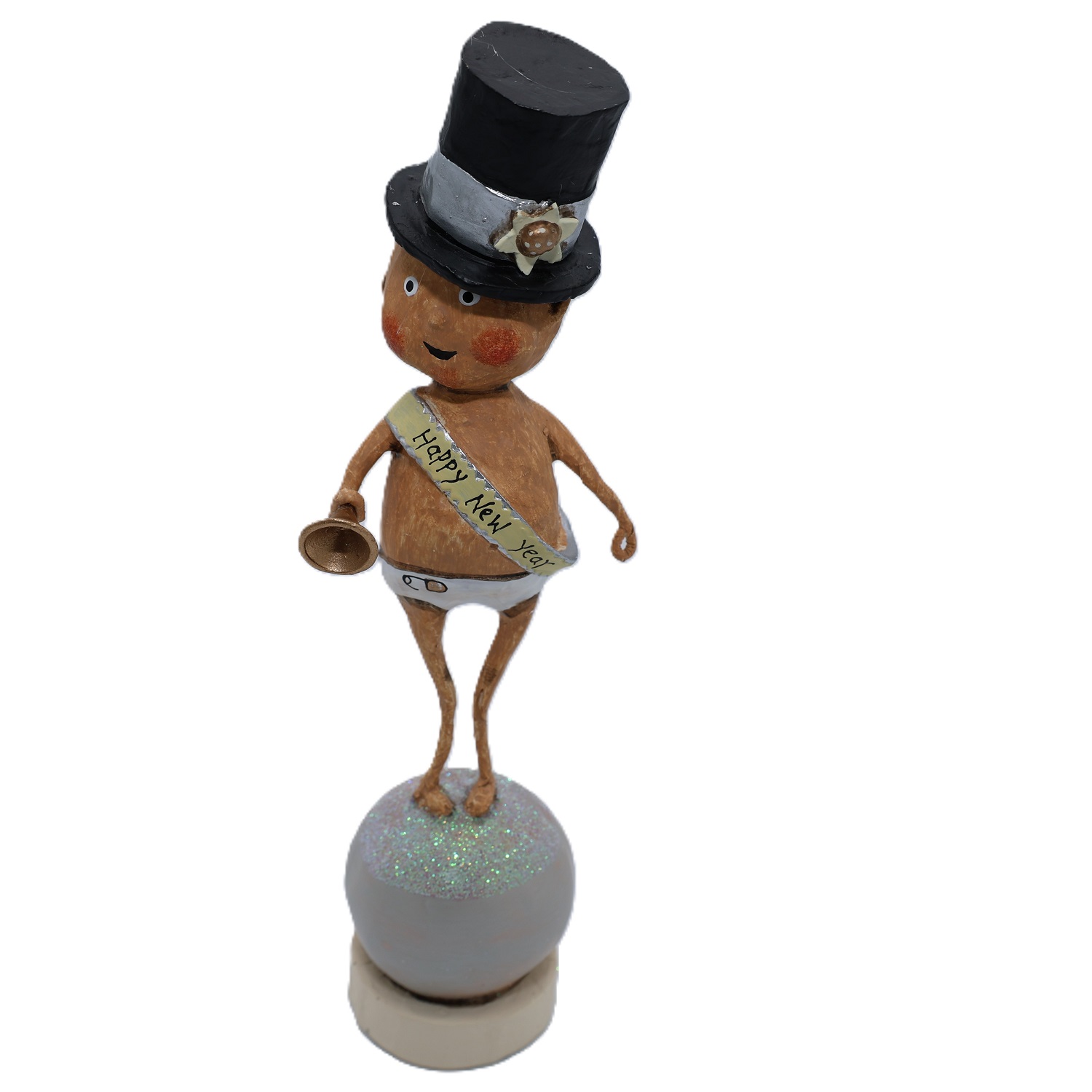 11101 Lori Mitchell 11101 Baby New Year Figurine 6" - Image 1