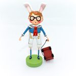 Lori Mitchell 11140 Wardy's Wagon Figurine 7"