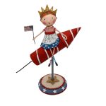 Lori Mitchell 16710 Liberty Takes Flight Figurine 10.5" Tall