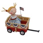 Lori Mitchell 16711 Polly's Parade Figurine 4"