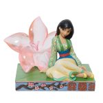 Jim Shore Disney Traditions 6011922 Mulan Clear Cherry Blossom Figurine 6.5"