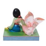 Jim Shore Disney Traditions 6011922 Mulan Clear Cherry Blossom Figurine 6.5" - Image 2