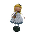 Lori Mitchell 11021 Alice Figurine From Alice In Wonderland 6"