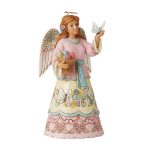 Jim Shore 6010592 Easter Angel With Butterfly Figurine 7.87"