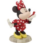 Disney Precious Moments 231702  Do What Makes You Happy Minnie Mouse Blowing Kiss Figurine 5"