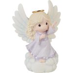 Precious Moments 232031 May The Angels Lead You Into Paradise Bereavement Angel Figurine 6.5"